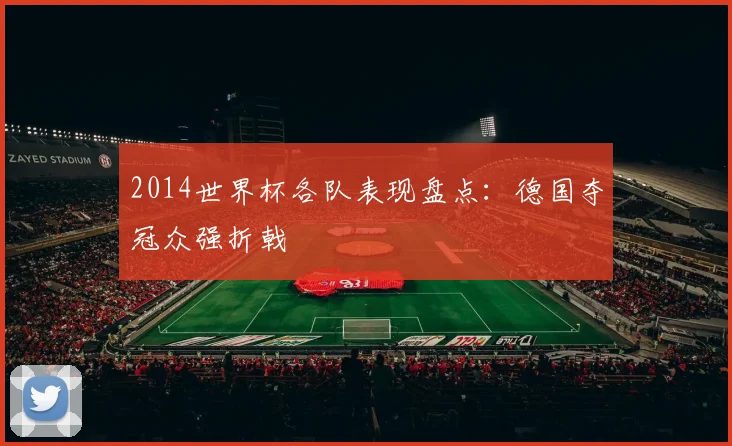 2014世界杯各队表现盘点：德国夺冠众强折戟