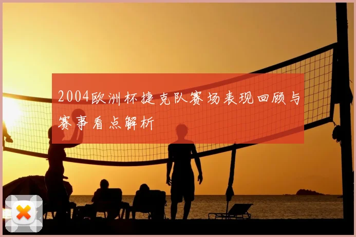 2004欧洲杯捷克队赛场表现回顾与赛事看点解析